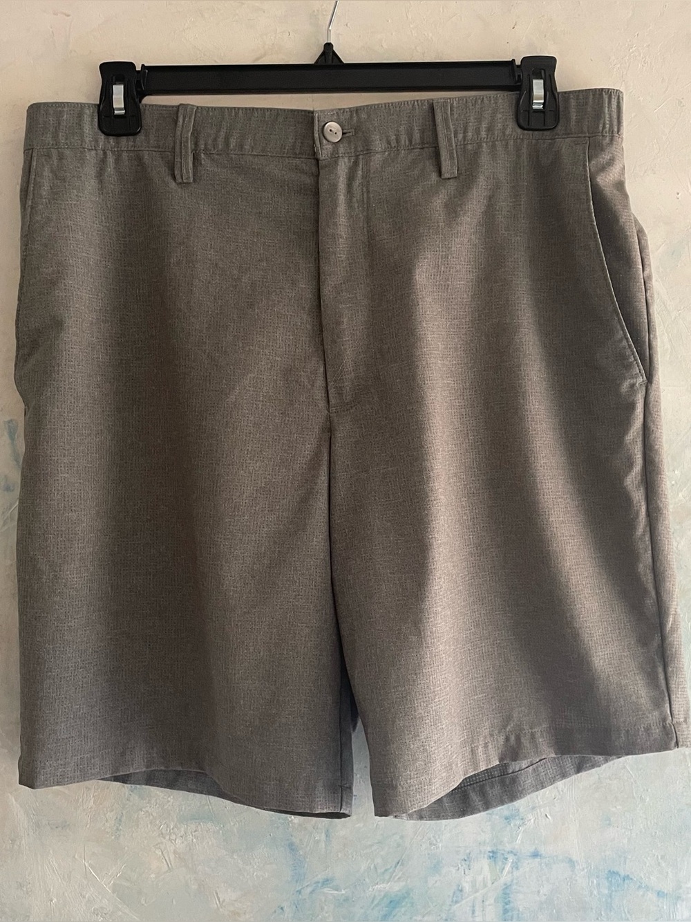 Men's Golf Performance Shorts Cutter & Buck Athleisure Technical Gray size 36